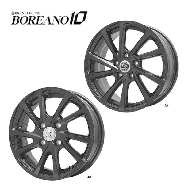 送料無料 ブランドルライン BRANDLE-LINE BOREANO10 5.5J-15 +50 5...