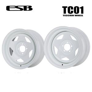 送料無料 ESB CLS TC01 TECCHIN WHEEL 7J-15 +10 4H-100 (...