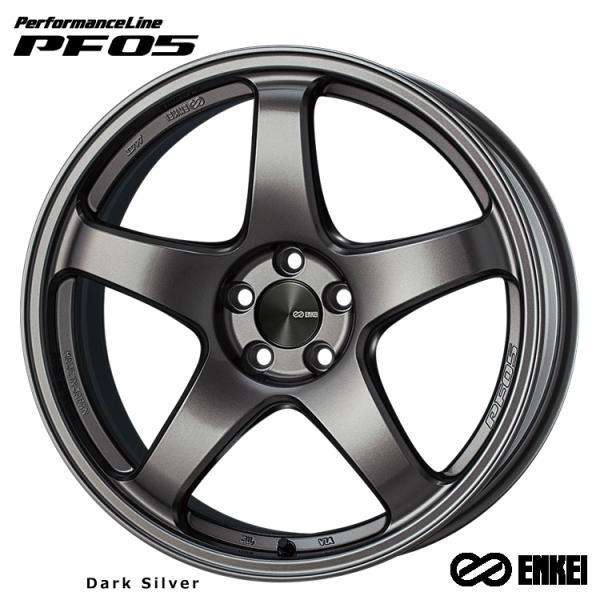 送料無料 エンケイ PerformanceLine PF05 (DS) 10J-18 +12 5H-...