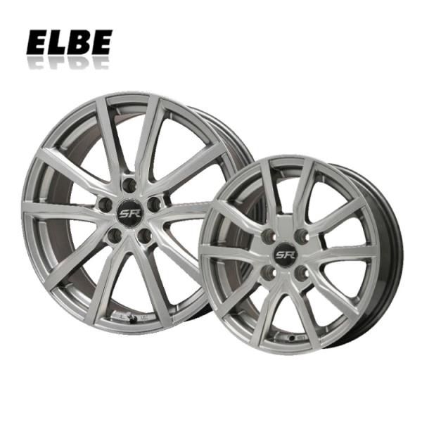 送料無料 エルベ ELBE Vスポーク 6J-15 +50 5H-114.3 (15インチ) 5H1...