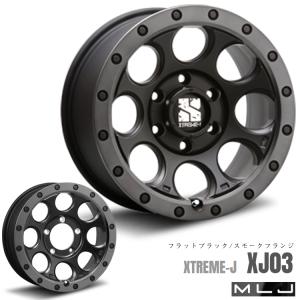 MLJ ハイエース MLJ XTREME-J XJ03 16x8 +18 6H-139.7 フラットBK