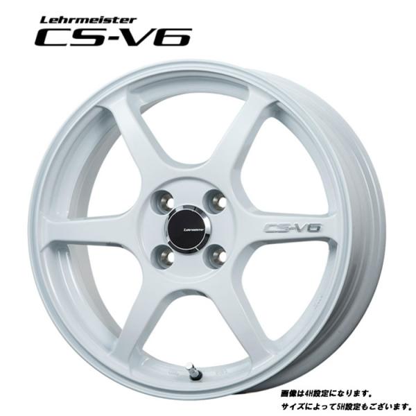 送料無料 レアマイスター CS-V6 5J-16 +45 4H-100 (16インチ) 4H100 ...