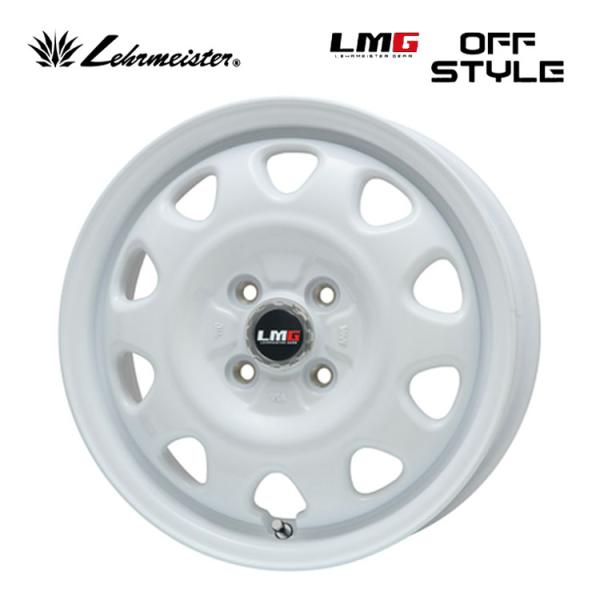 送料無料 レアマイスター LMG OFF STYLE 5J-14 +39 4H-100 (14インチ...