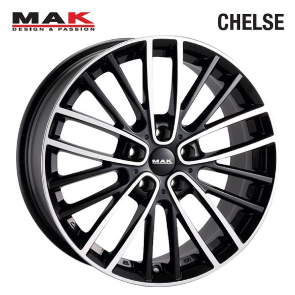 マック 送料無料 MAK CHELSE 7.5J-18 +50 5H-112 (18インチ) 5H1...