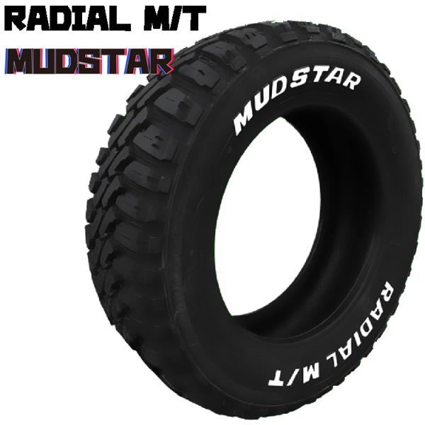 送料無料 マッドスター 夏 サマータイヤ MUDSTAR RADIAL M/T ラジアルエムティー ...