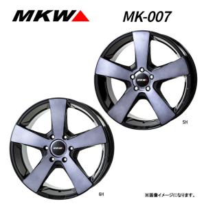 送料無料 MKW MK-007 9J-22 +20 6H-139.7 (22インチ) 6H139.7 9J+20【4本セット 新品】