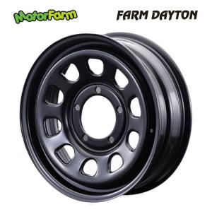 16インチ 5H139.7 5.5J 5.5J+20 5穴 ホイール 【4本セット 新品】 FRAM DAYTONA (BK) 送料無料 モーターファーム