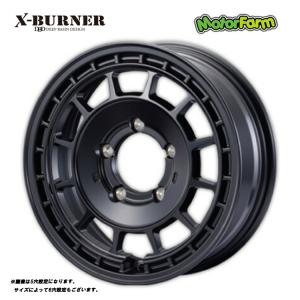 16インチ 5H139.7 5.5J 5.5J+20 5穴 ホイール 【2本セット 新品】 X-BURNER (MBK) 送料無料 モーターファーム
