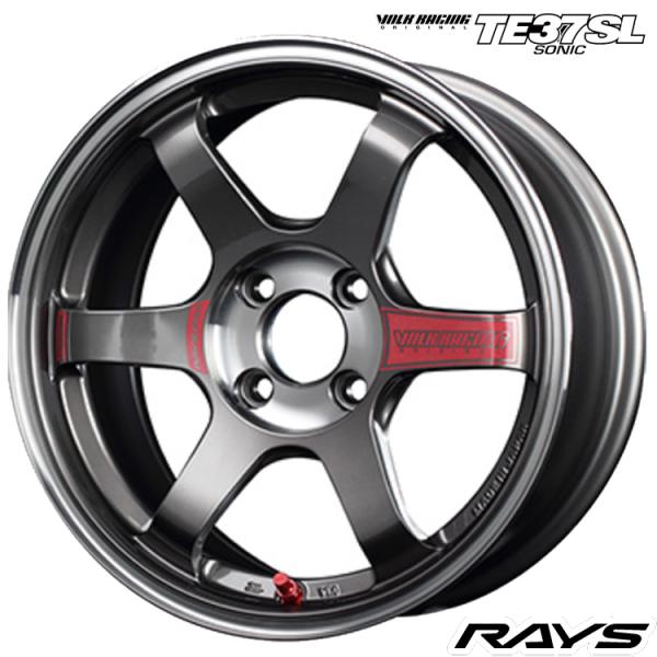 送料無料 レイズ VOLK RACING TE37 SONIC SL 5J-15 +45 4H-10...