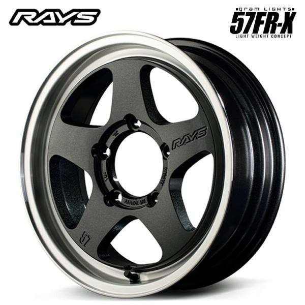 16インチ 5H139.7 5.5J 5.5J+20 5穴 ホイール 【1本単品 新品】 グラスブラ...