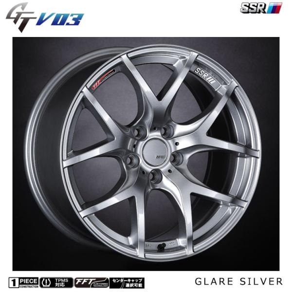 送料無料 SSR GTV 03 7J-17 +50 5H-114.3 (17インチ) 5H114.3...