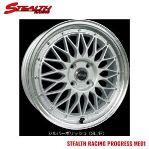 16インチ 4H100 6J 6J+43 4穴 ホイール 【4本セット 新品】 STEALTH