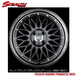 16インチ 4H100 6J 6J+43 4穴 ホイール 【4本セット 新品】 STEALTH