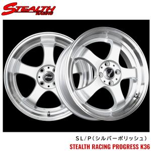 ステルスレーシング K36 16インチ 4H100 6J +45 1本 SL/P アルミ