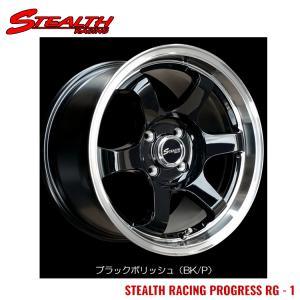 15インチ 4H100 7J 7J+30 4穴 ホイール 【2本セット 新品】 STEALTH