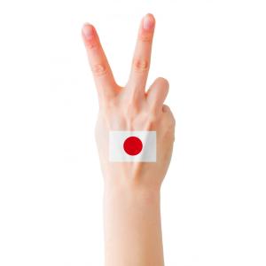<日本製> 国旗応援 高品質 フェ...の詳細画像1