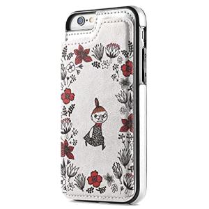 Moomin ムーミン  Iphone Se/ Iphone7/ Iphone8 ケース 手帳型 携帯ケース スマホケース 財布型 カバー 耐衝撃 ポケット付き 男女兼用