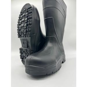 超軽量安全長靴 wingrubber RB-077 GD−JAPAN ブラック S、M、L、LL、3L セーフティロングブーツ 樹脂先芯