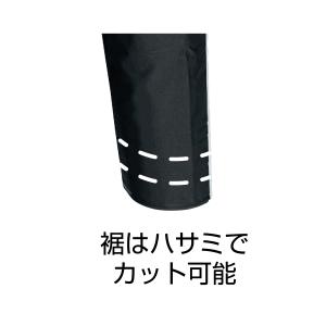 RA-54 サロペット前開きタイプ ブラック ...の詳細画像3
