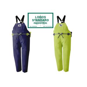 マリンエクセル 胸当付ズボン膝当て付（サスペンダー式）ロゴス S、M