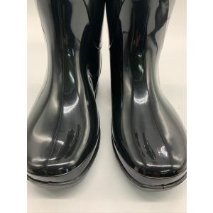 耐油軽半長靴 黒 24.5〜28cm PVC ...の詳細画像3