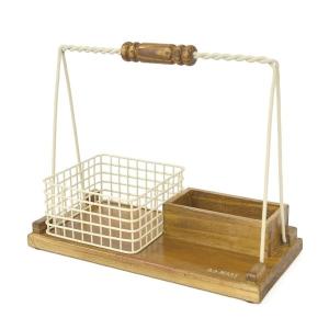 アンティーク調◇カッティングボード◇木製 陶器 : ケーエイチ