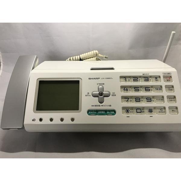 SHARP デジタルコードレスFAX 子機1台付き UX-D56CL