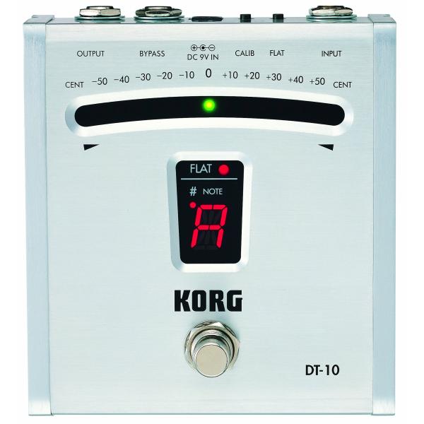 KORG デジタルチューナー フロアタイプ エレキギター/ベース用 DT-10