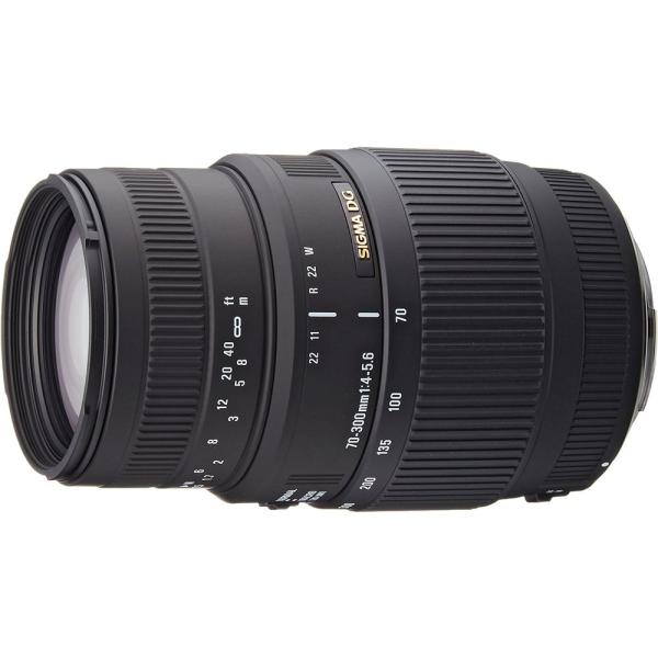 SIGMA 望遠ズームレンズ 70-300mm F4-5.6 DG MACRO ニコン用 フルサイズ...