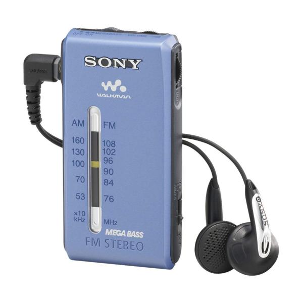 SONY FMステレオ/AMポケッタブルラジオ ブルー SRF-S86/L