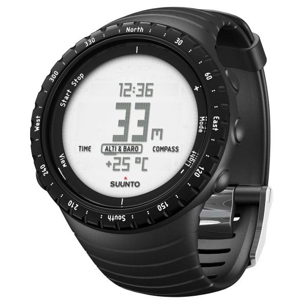 スント(SUUNTO) 腕時計 コア(Core) レギュラーブラック 3気圧防水 方位/高度/気圧/...