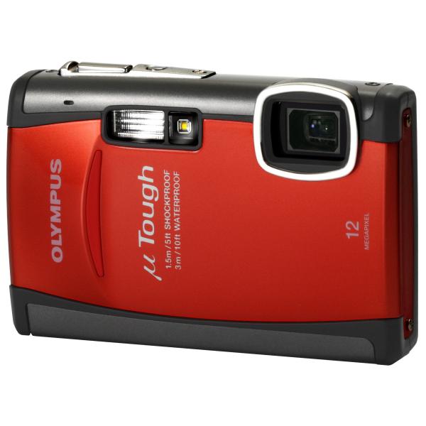 OLYMPUS 防水デジタルカメラ μ TOUGH 6010 レッド μTOUGH-6010RED