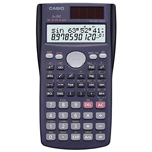 カシオ 関数電卓 2桁表示 199関数 10桁 FX-290-N