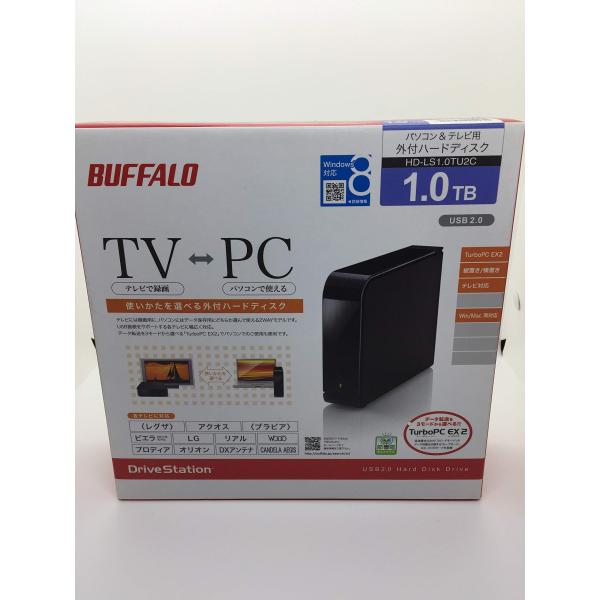 BUFFALO ターボPC EX2対応 USB2.0用 外付けHDD 1TB HD-LS1.0TU2...