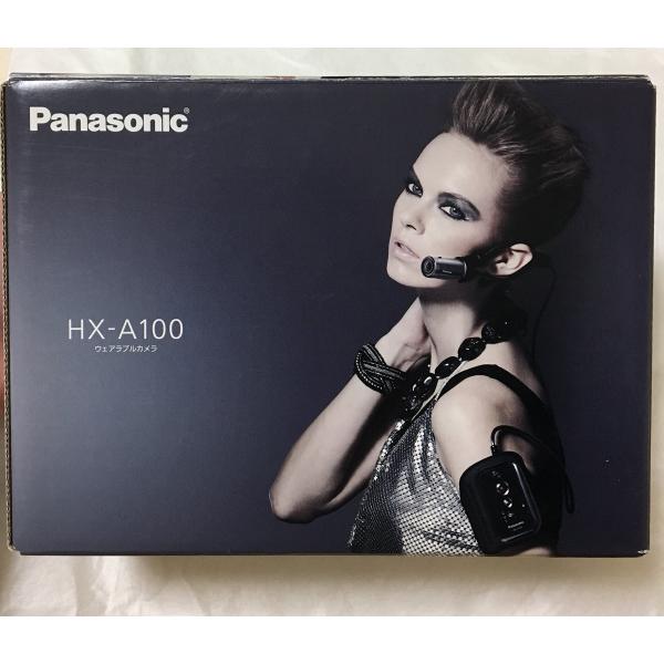 パナソニック ウェアラブルカメラ ブラック HX-A100-K