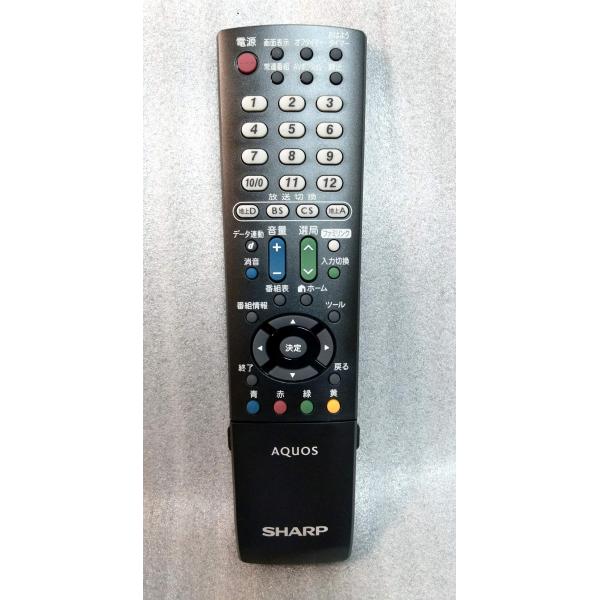 シャープ 液晶テレビ(AQUOS) 純正リモコン GA952WJSA 0106380347