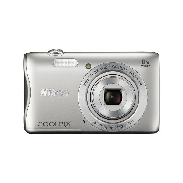 Nikon デジタルカメラ COOLPIX S3700 シルバー 光学8倍ズーム 2005万画素 S...