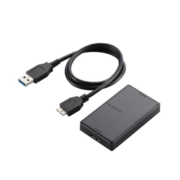 ELECOM ディスプレィアダプタ HDMI FullHD対応 LDE-HDMI2KU3