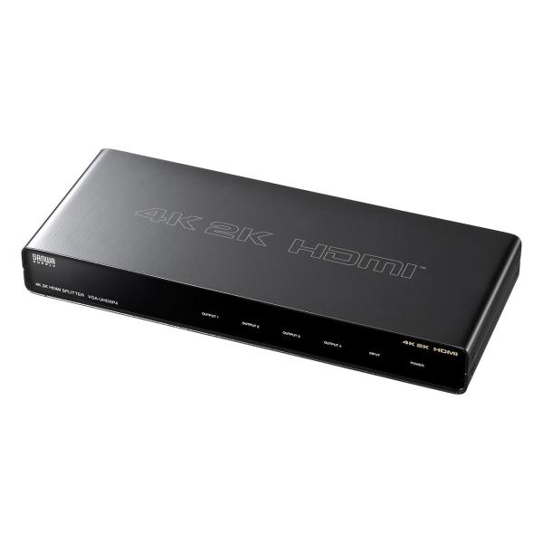 サンワサプライ 4K2K対応HDMI分配器(4分配) VGA-UHDSP4