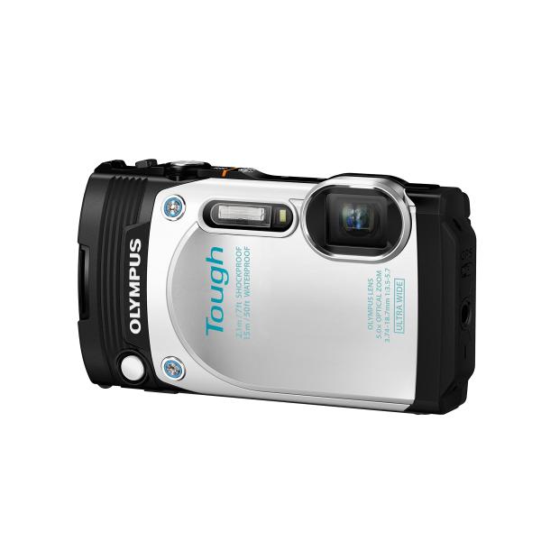 OLYMPUS コンパクトデジタルカメラ STYLUS TG-870 Tough ホワイト 防水性能...