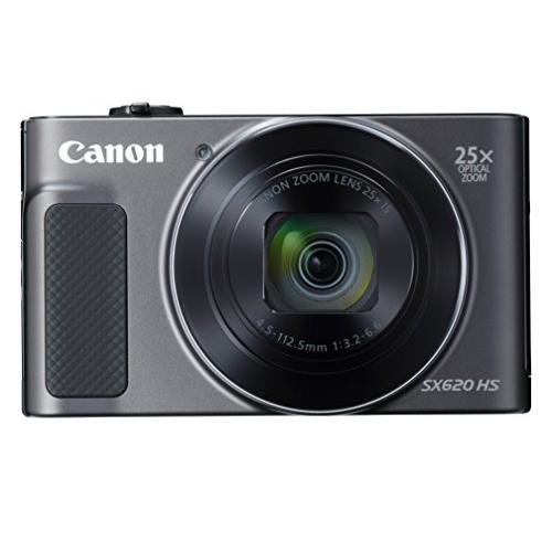 Canon コンパクトデジタルカメラ PowerShot SX620 HS ブラック 光学25倍ズー...