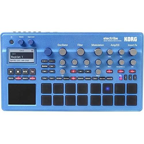 KORG シンセサイザー シーケンサー electribe2 BL エレクトライブ2 メタリックブル...