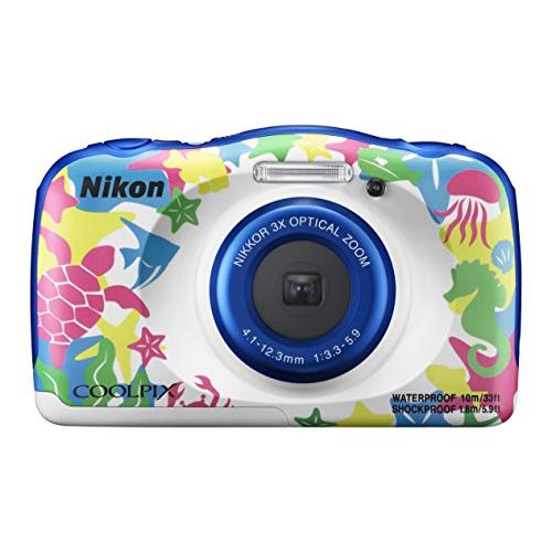 Nikon デジタルカメラ COOLPIX W100 防水 W100MR クールピクス マリン