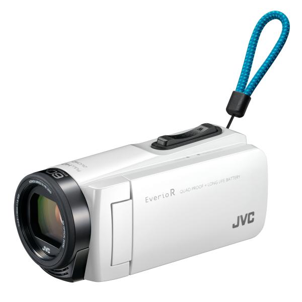 JVCKENWOOD JVC ビデオカメラ Everio R 防水 防塵 32GB シャインホワイト...