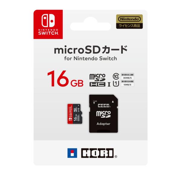 【Nintendo Switch対応】マイクロSDカード16GB for Nintendo Swit...