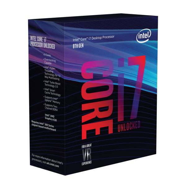 Intel CPU Core i7-8700K 3.7GHz 12Mキャッシュ 6コア/12スレッド...