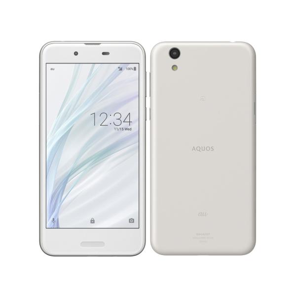 AQUOS sense SHV40 ホワイト 白ロム Silky White 白色 au