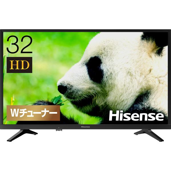 ハイセンス 32V型 液晶 テレビ 32A50 ハイビジョン 外付けHDD裏番組録画対応 メーカー3...