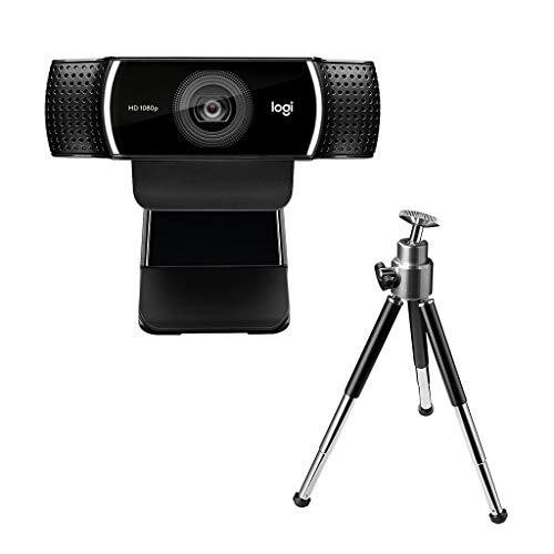 ロジクール Webカメラ C922n フルHD 1080P ストリーミング 撮影用 三脚 スタンド ...