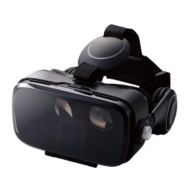 エレコム VRゴーグル VRヘッドセット ヘッドホン一体型 【DMMで使えるポイント付】 ピント調節...